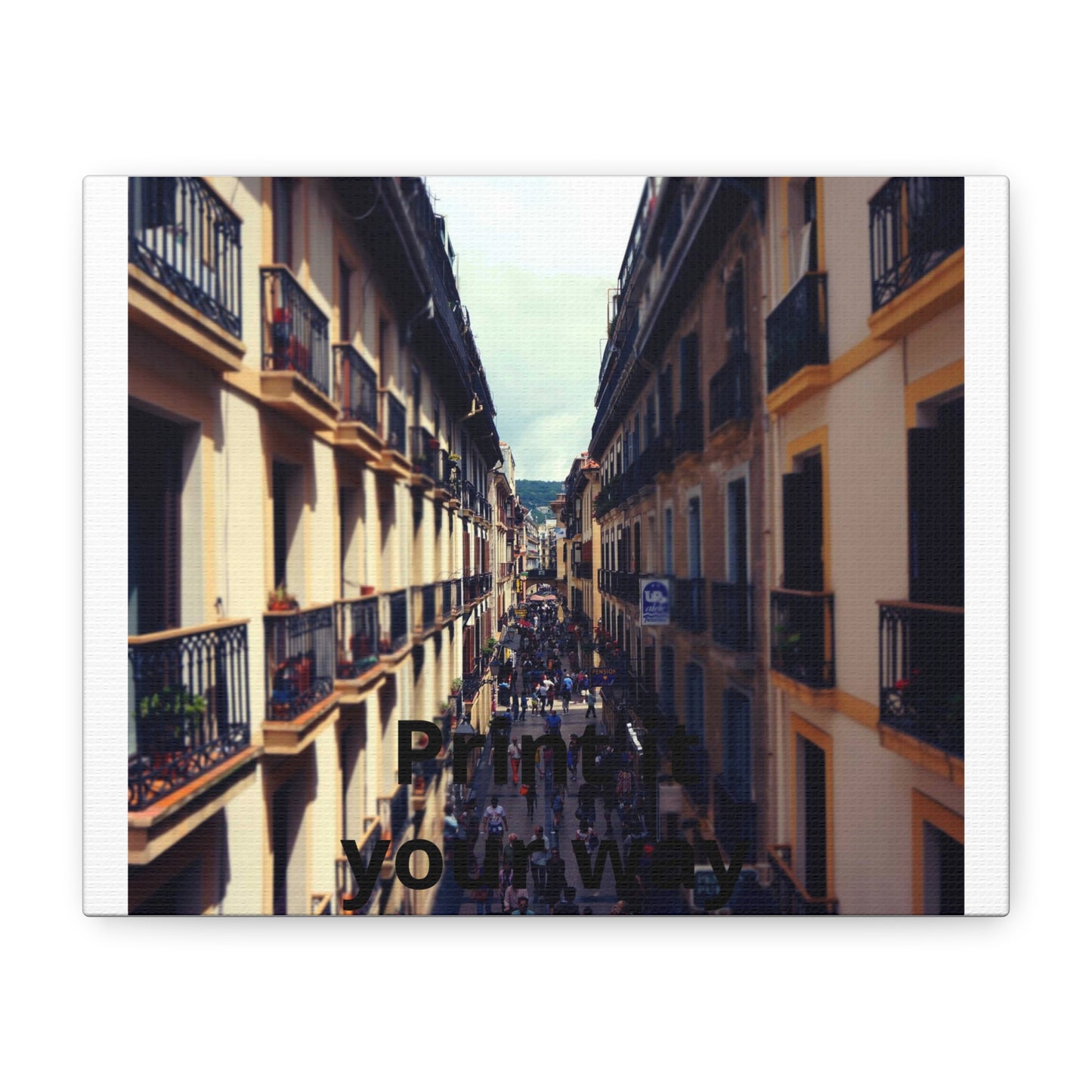 Custom Photo Canvas — Add Your Own Photo & Text | Personalized Wall Art Print