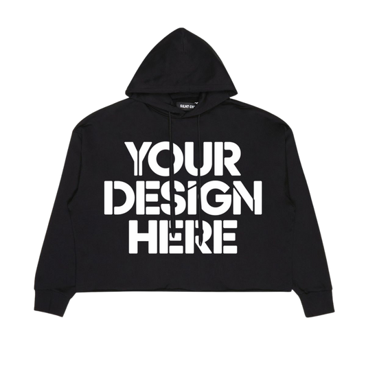 The Mod Crop | Custom French Terry Hoodie