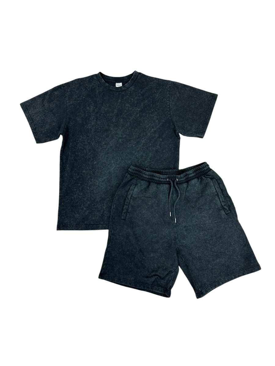 Stone Wash | Short Set