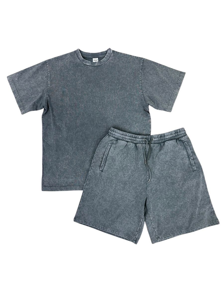 Stone Wash | Short Set