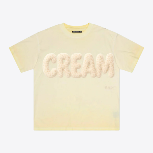 Cream Graphic Tee