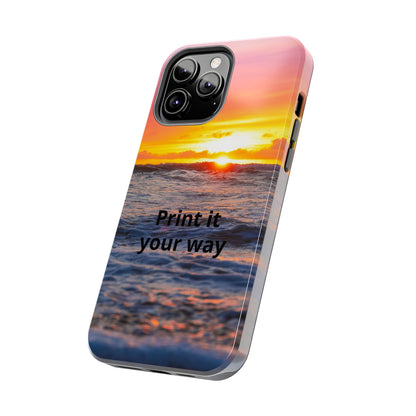 Custom Photo Phone Case — Add Your Own Photo & Text | Personalized iPhone & Samsung Case