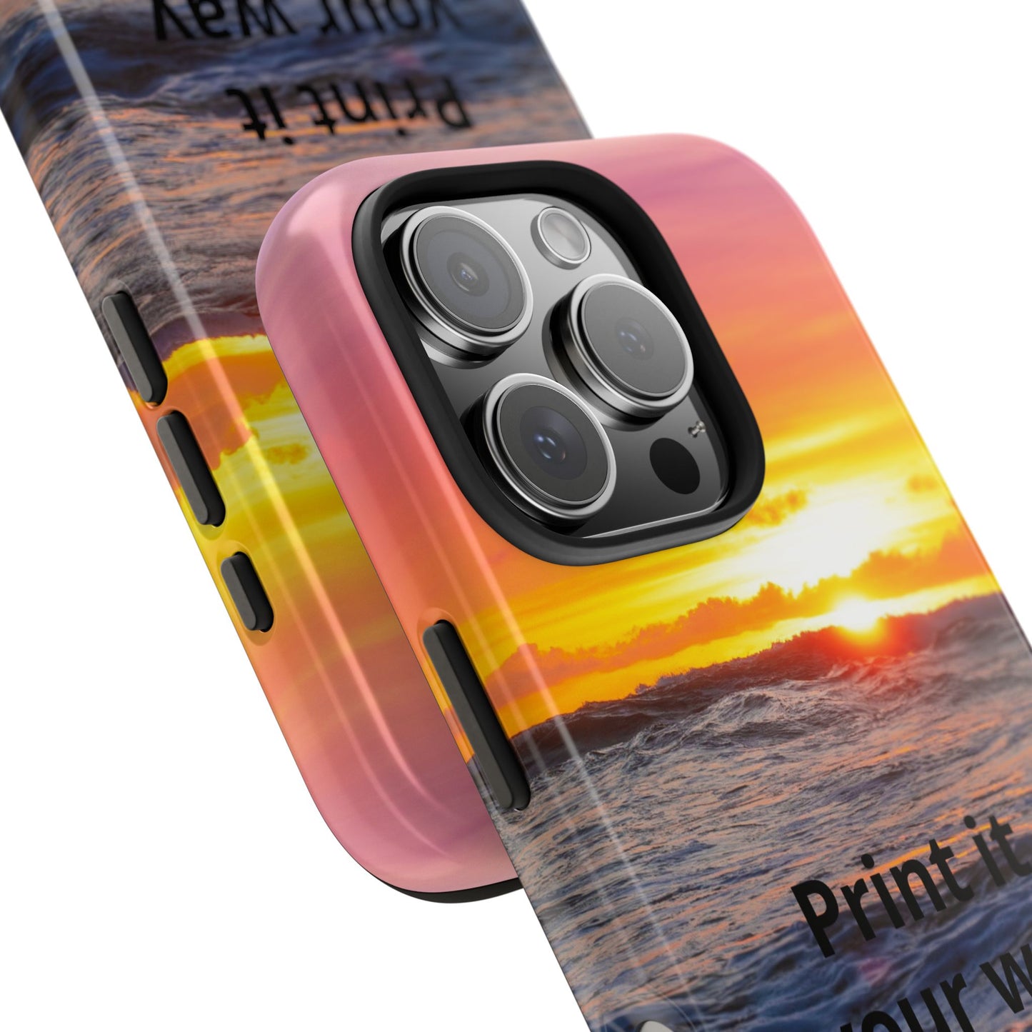 Custom Photo Phone Case — Add Your Own Photo & Text | Personalized iPhone & Samsung Case