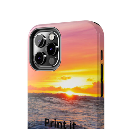 Custom Photo Phone Case — Add Your Own Photo & Text | Personalized iPhone & Samsung Case