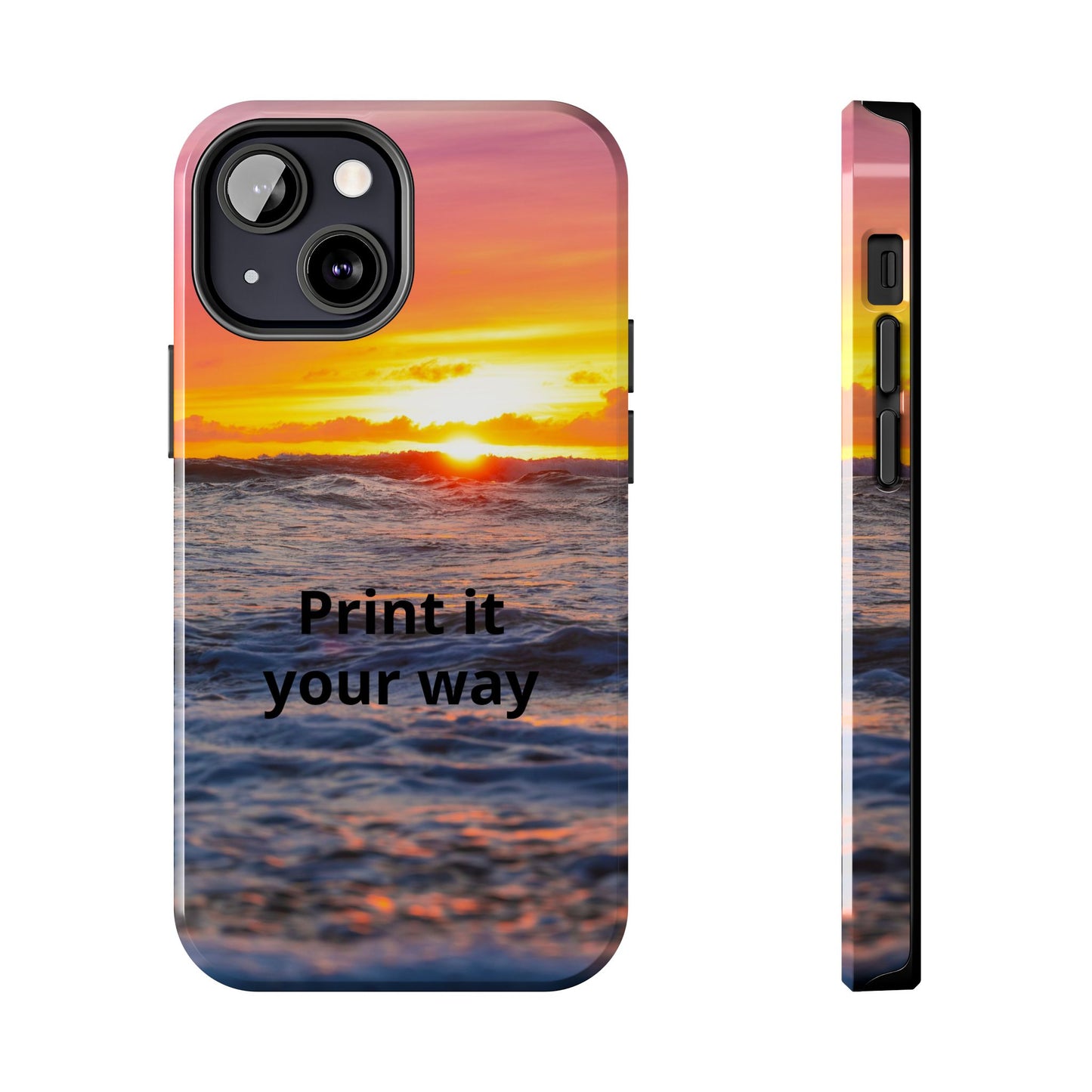 Custom Photo Phone Case — Add Your Own Photo & Text | Personalized iPhone & Samsung Case