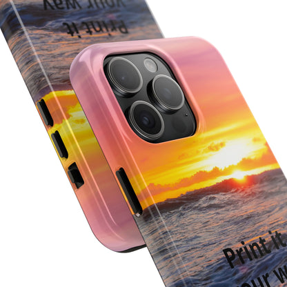 Custom Photo Phone Case — Add Your Own Photo & Text | Personalized iPhone & Samsung Case