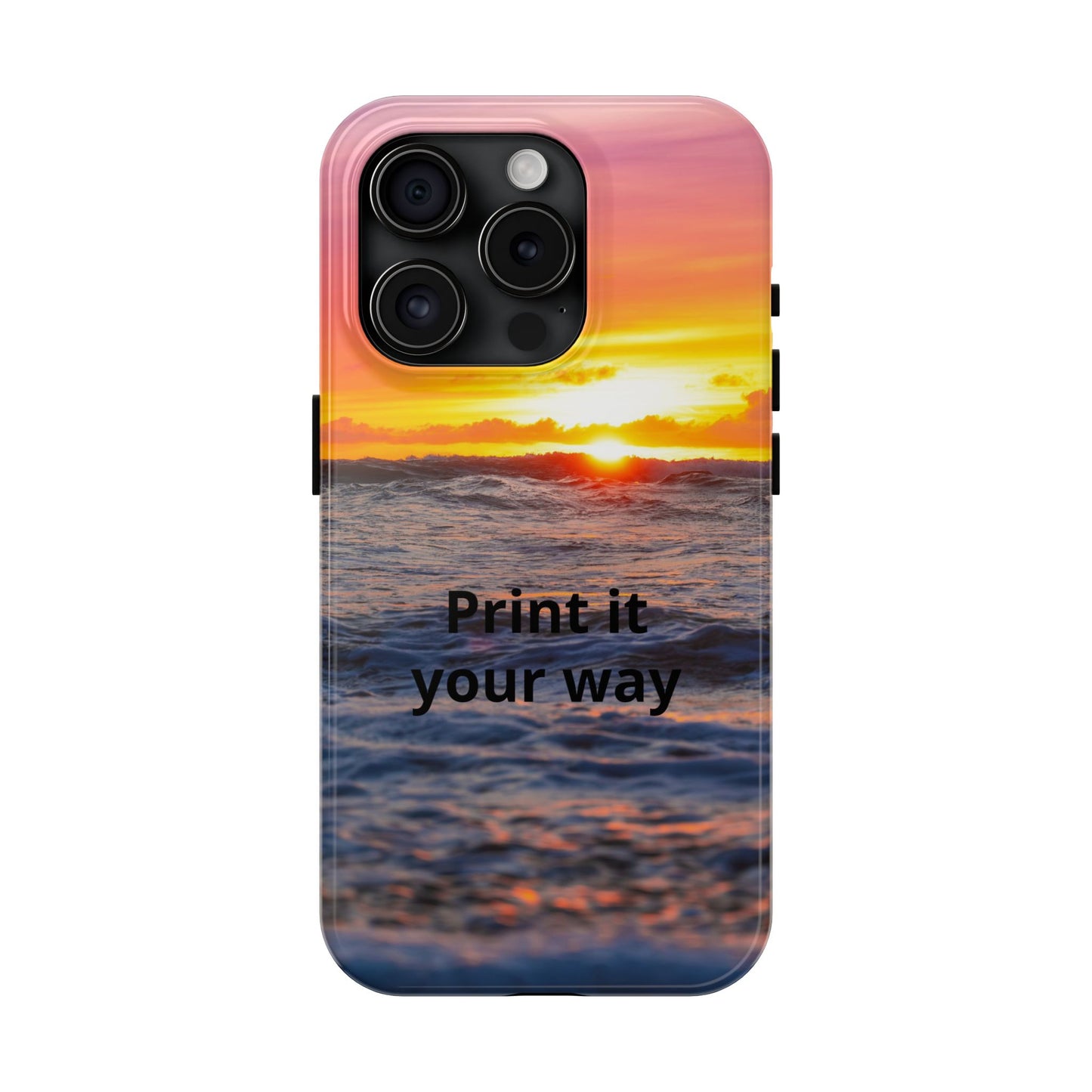 Custom Photo Phone Case — Add Your Own Photo & Text | Personalized iPhone & Samsung Case