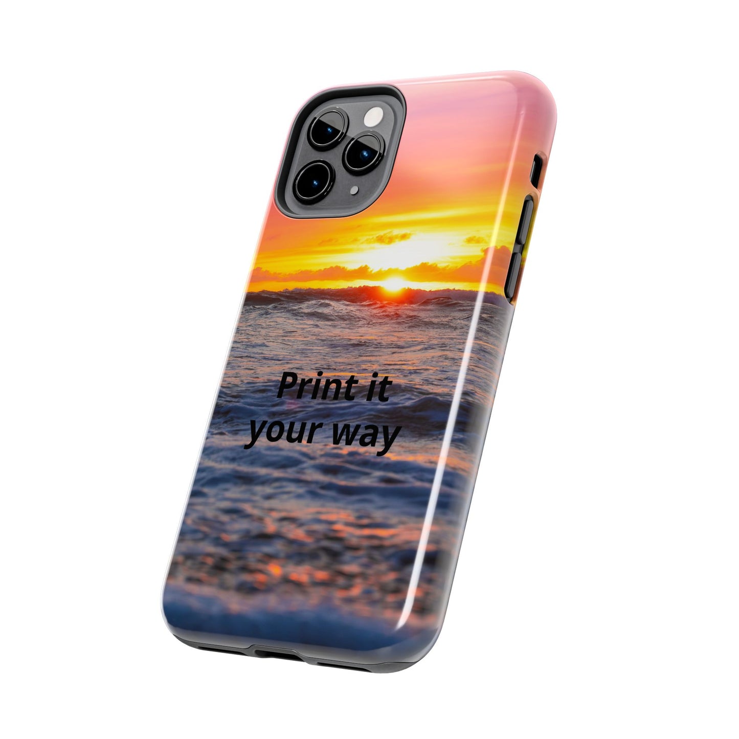 Custom Photo Phone Case — Add Your Own Photo & Text | Personalized iPhone & Samsung Case