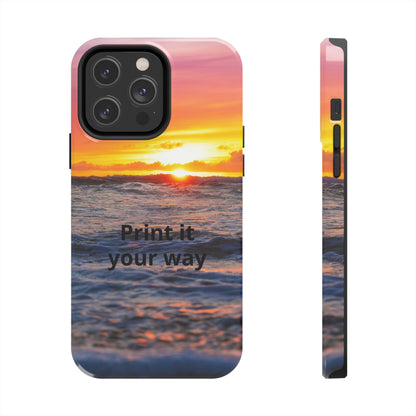 Custom Photo Phone Case — Add Your Own Photo & Text | Personalized iPhone & Samsung Case