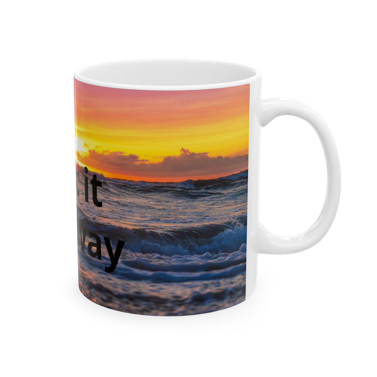Custom Photo Mug — Add Your Own Photo & Text | Personalized Ceramic Coffee Mug