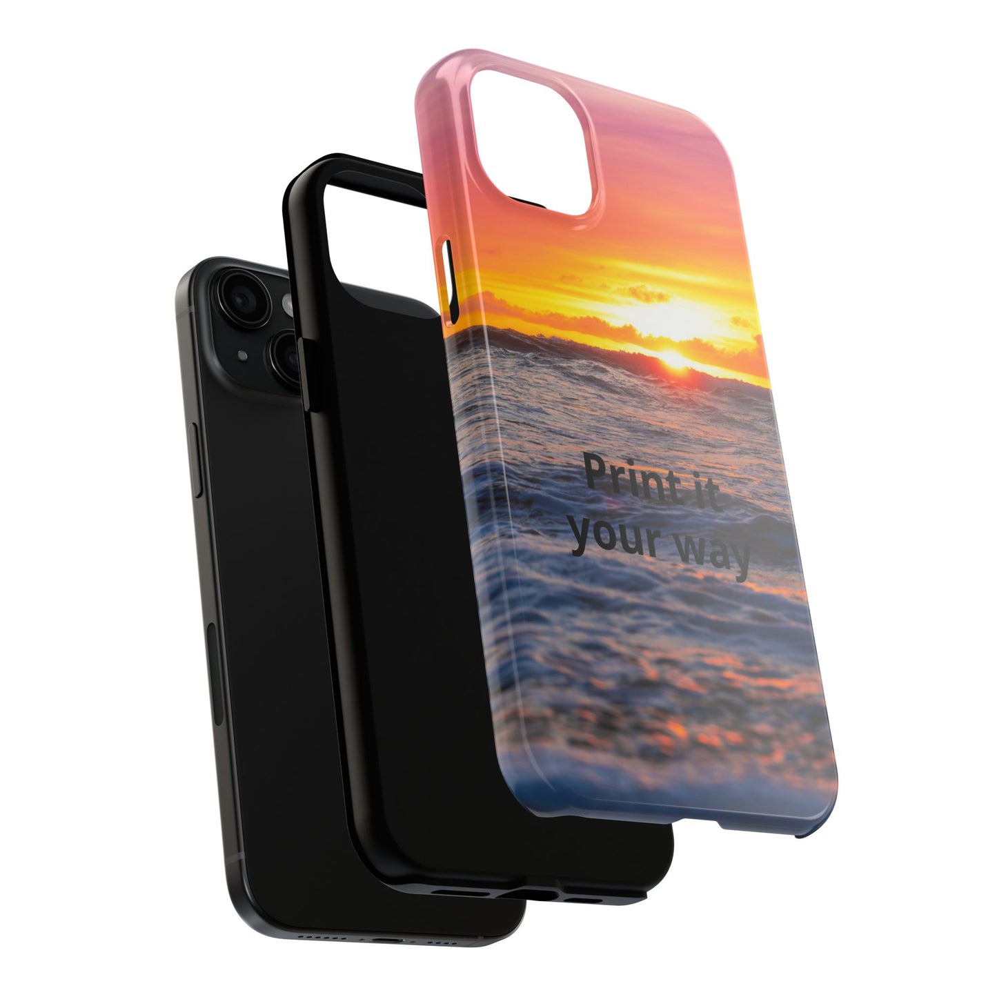 Custom Photo Phone Case — Add Your Own Photo & Text | Personalized iPhone & Samsung Case