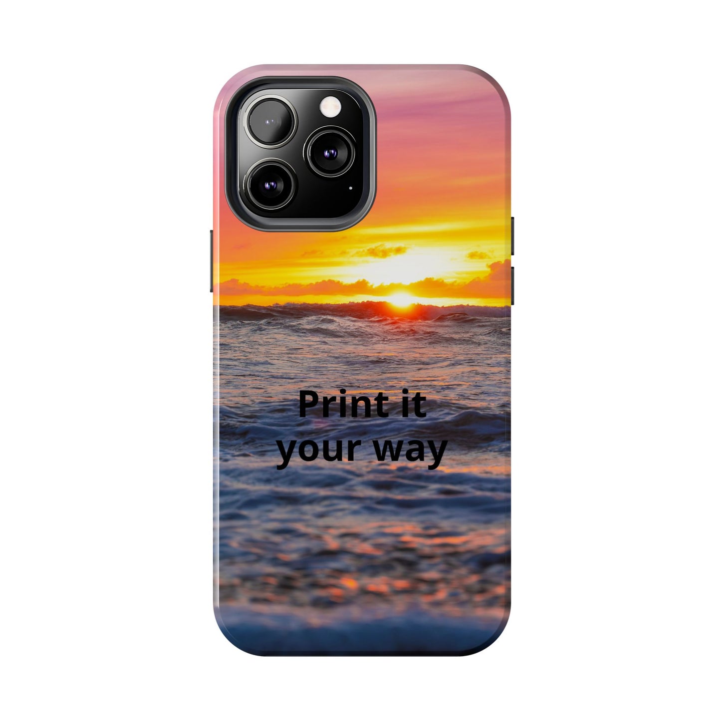 Custom Photo Phone Case — Add Your Own Photo & Text | Personalized iPhone & Samsung Case