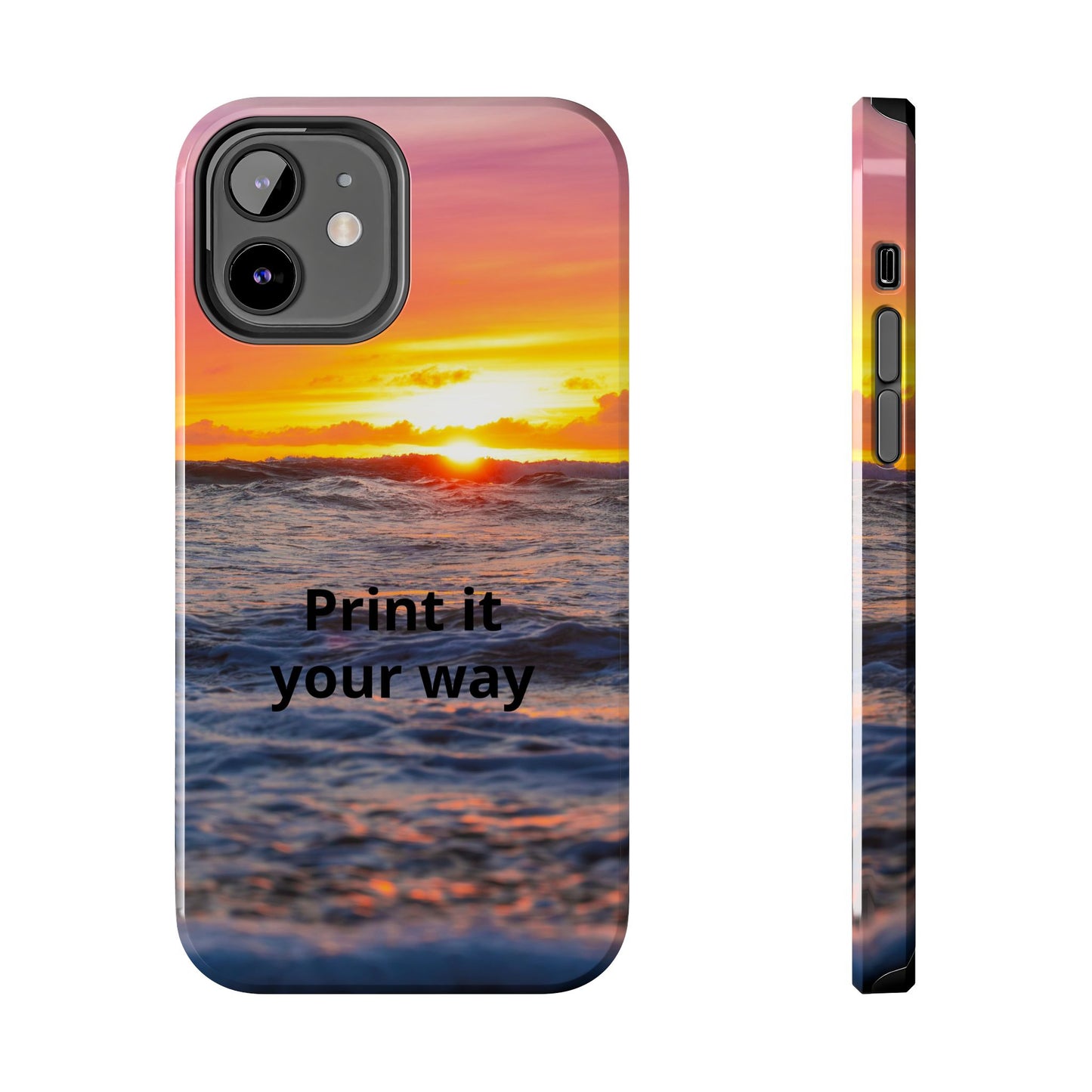 Custom Photo Phone Case — Add Your Own Photo & Text | Personalized iPhone & Samsung Case