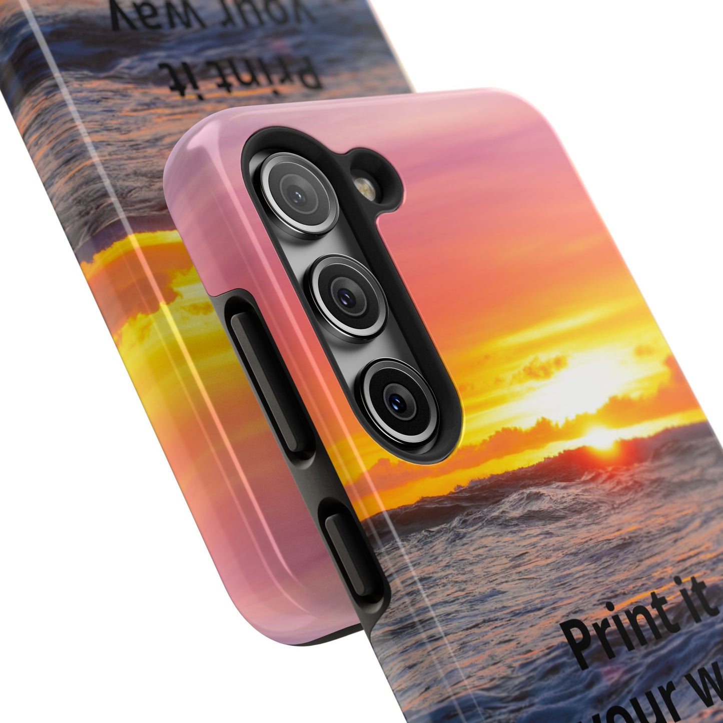 Custom Photo Phone Case — Add Your Own Photo & Text | Personalized iPhone & Samsung Case