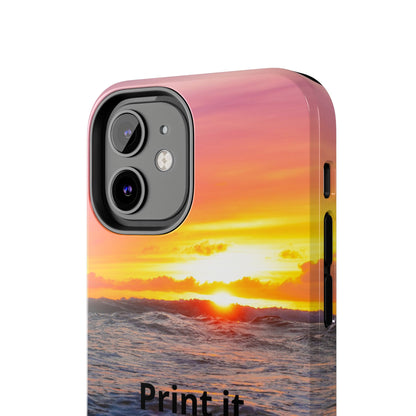 Custom Photo Phone Case — Add Your Own Photo & Text | Personalized iPhone & Samsung Case