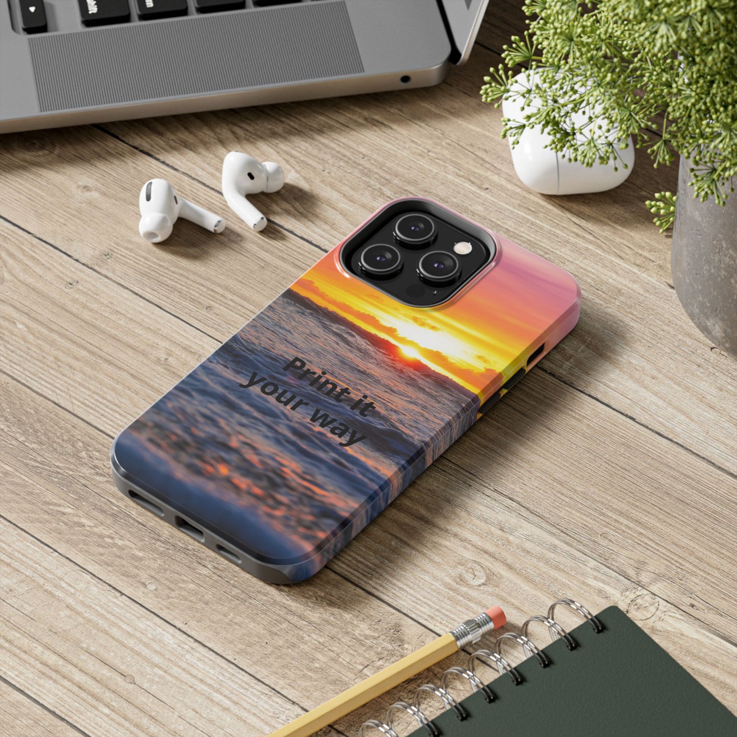 Custom Photo Phone Case — Add Your Own Photo & Text | Personalized iPhone & Samsung Case