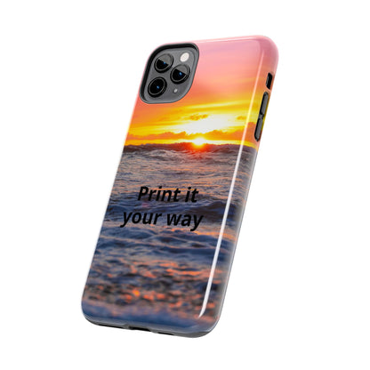 Custom Photo Phone Case — Add Your Own Photo & Text | Personalized iPhone & Samsung Case
