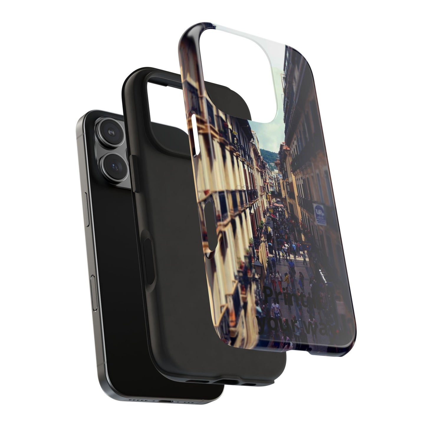 Custom Photo Phone Case — Add Your Own Photo & Text | Personalized iPhone & Samsung Case