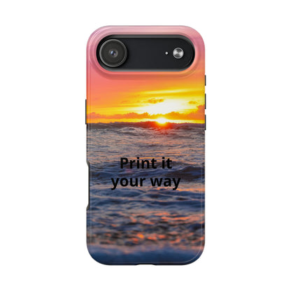 Custom Photo Phone Case — Add Your Own Photo & Text | Personalized iPhone & Samsung Case