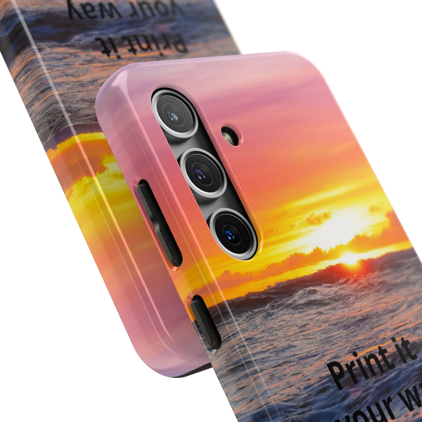 Custom Photo Phone Case — Add Your Own Photo & Text | Personalized iPhone & Samsung Case