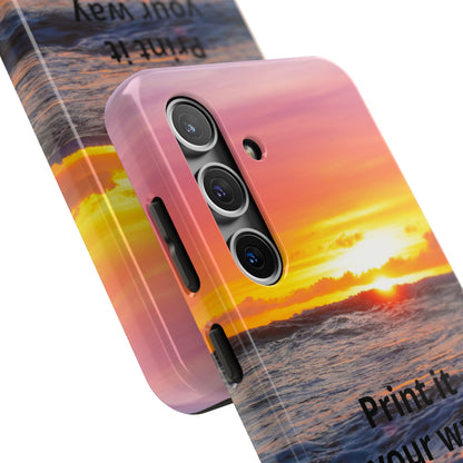 Custom Photo Phone Case — Add Your Own Photo & Text | Personalized iPhone & Samsung Case