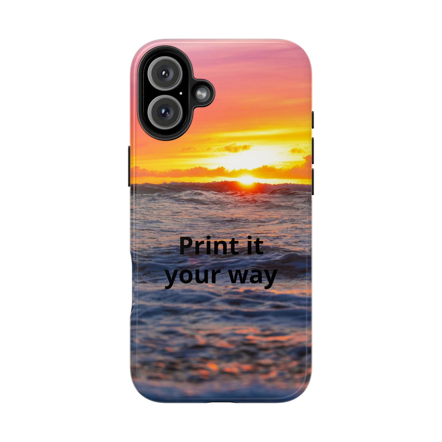 Custom Photo Phone Case — Add Your Own Photo & Text | Personalized iPhone & Samsung Case