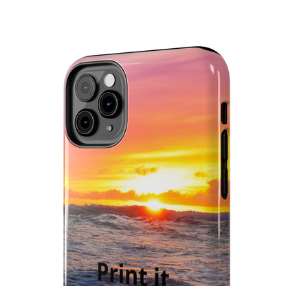 Custom Photo Phone Case — Add Your Own Photo & Text | Personalized iPhone & Samsung Case