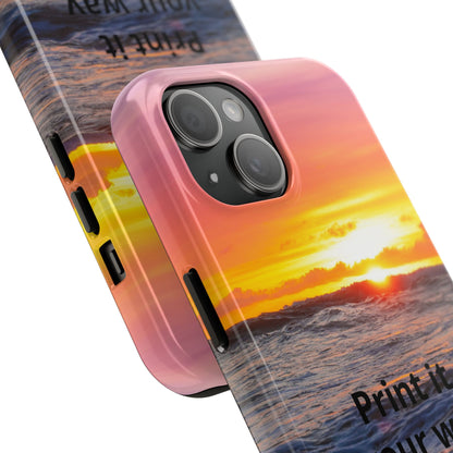 Custom Photo Phone Case — Add Your Own Photo & Text | Personalized iPhone & Samsung Case