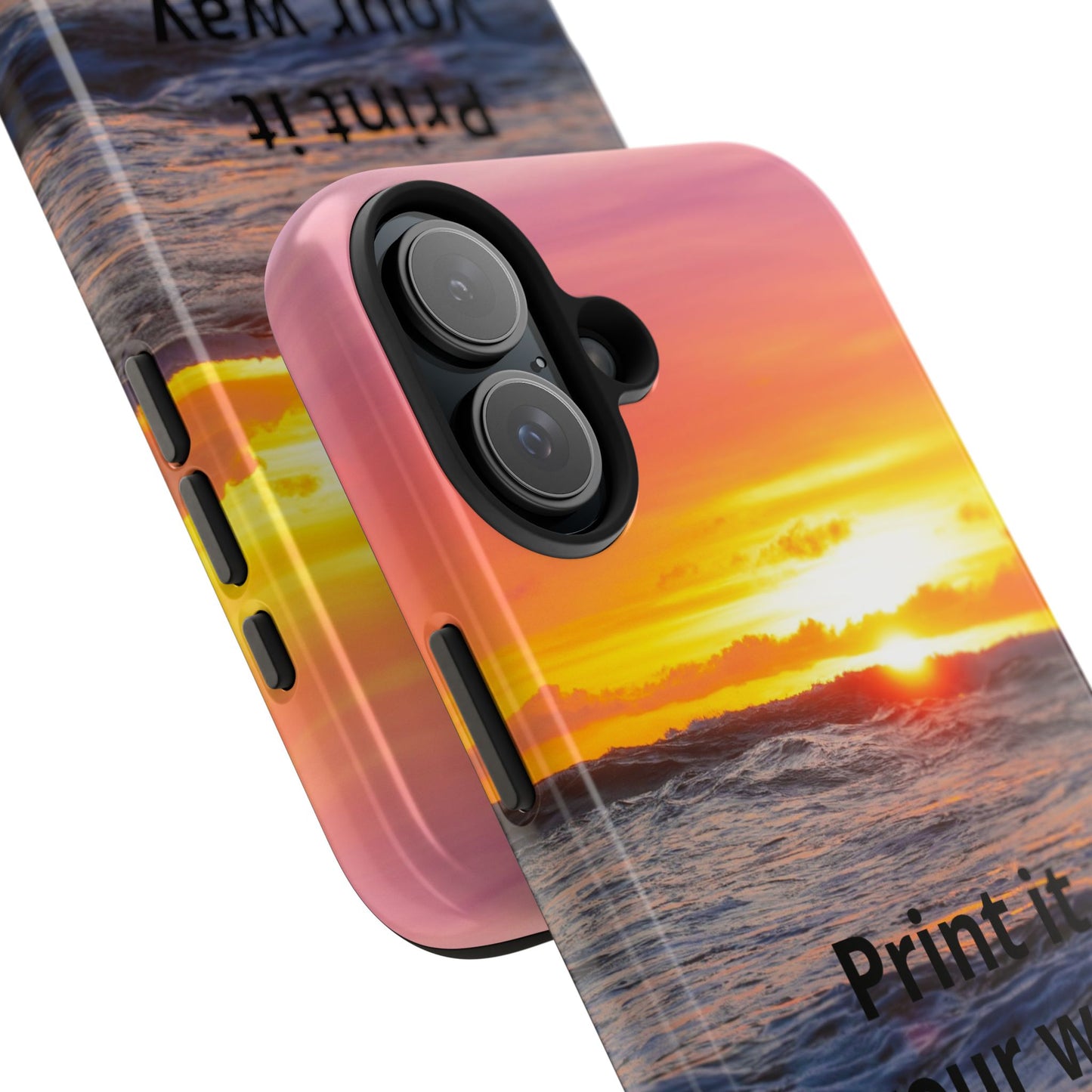 Custom Photo Phone Case — Add Your Own Photo & Text | Personalized iPhone & Samsung Case