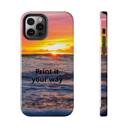 Custom Photo Phone Case — Add Your Own Photo & Text | Personalized iPhone & Samsung Case
