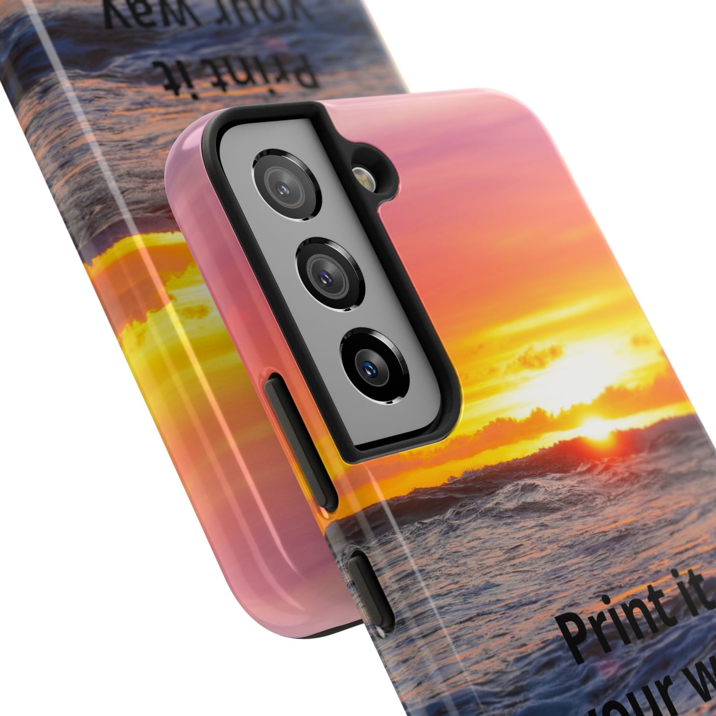 Custom Photo Phone Case — Add Your Own Photo & Text | Personalized iPhone & Samsung Case