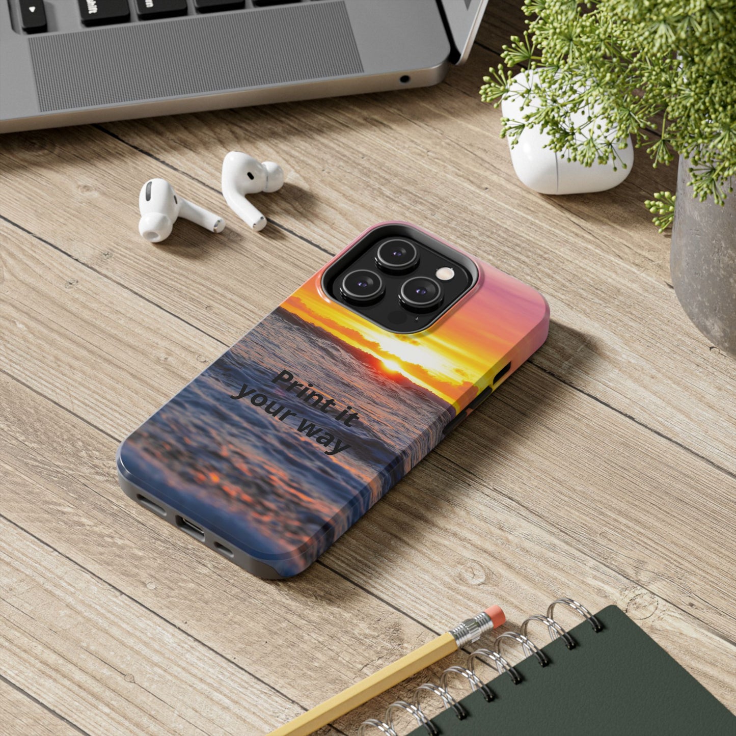 Custom Photo Phone Case — Add Your Own Photo & Text | Personalized iPhone & Samsung Case