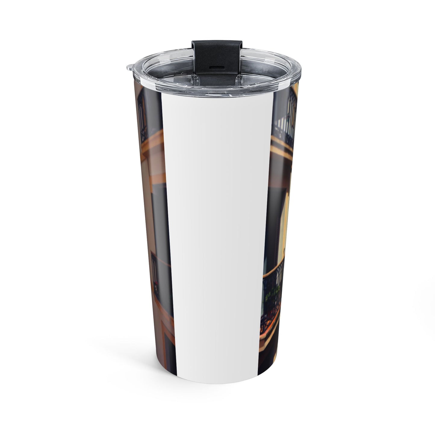 Custom Photo Tumbler — Add Your Own Photo & Text | Personalized 20oz Insulated Travel Cup