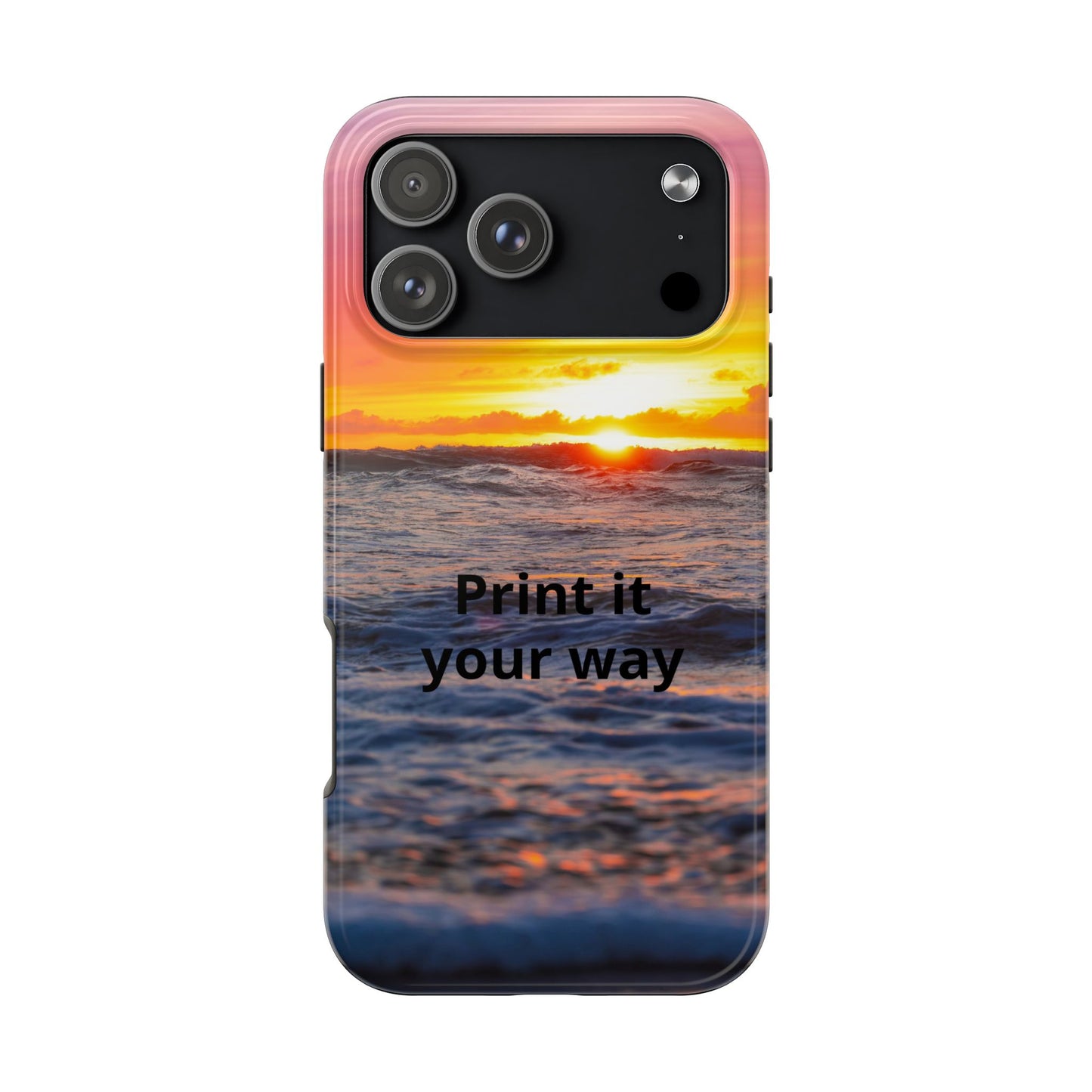 Custom Photo Phone Case — Add Your Own Photo & Text | Personalized iPhone & Samsung Case