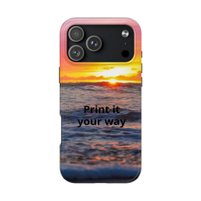 Custom Photo Phone Case — Add Your Own Photo & Text | Personalized iPhone & Samsung Case