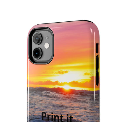 Custom Photo Phone Case — Add Your Own Photo & Text | Personalized iPhone & Samsung Case