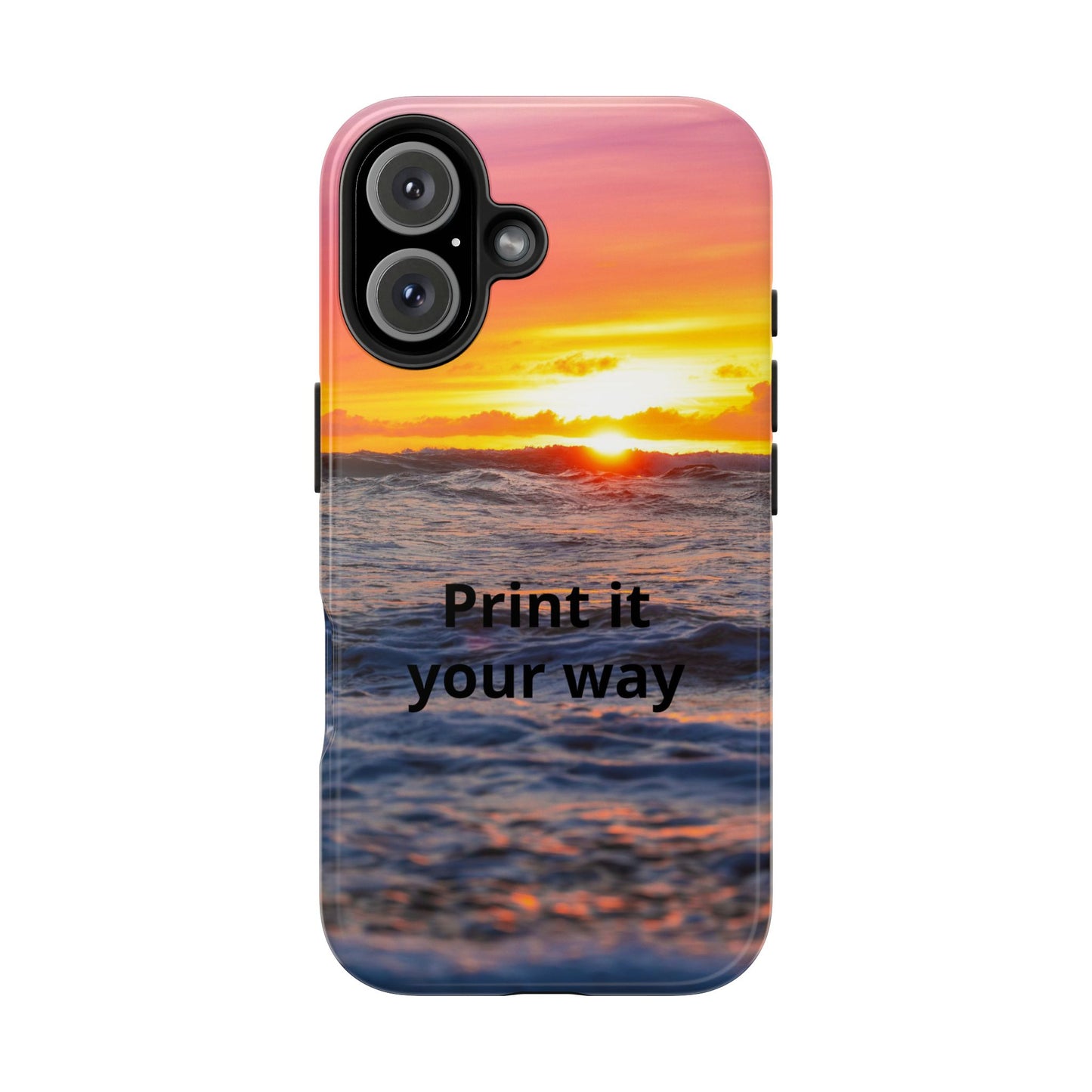 Custom Photo Phone Case — Add Your Own Photo & Text | Personalized iPhone & Samsung Case
