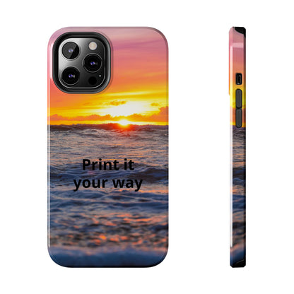 Custom Photo Phone Case — Add Your Own Photo & Text | Personalized iPhone & Samsung Case