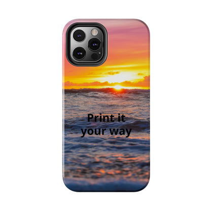 Custom Photo Phone Case — Add Your Own Photo & Text | Personalized iPhone & Samsung Case