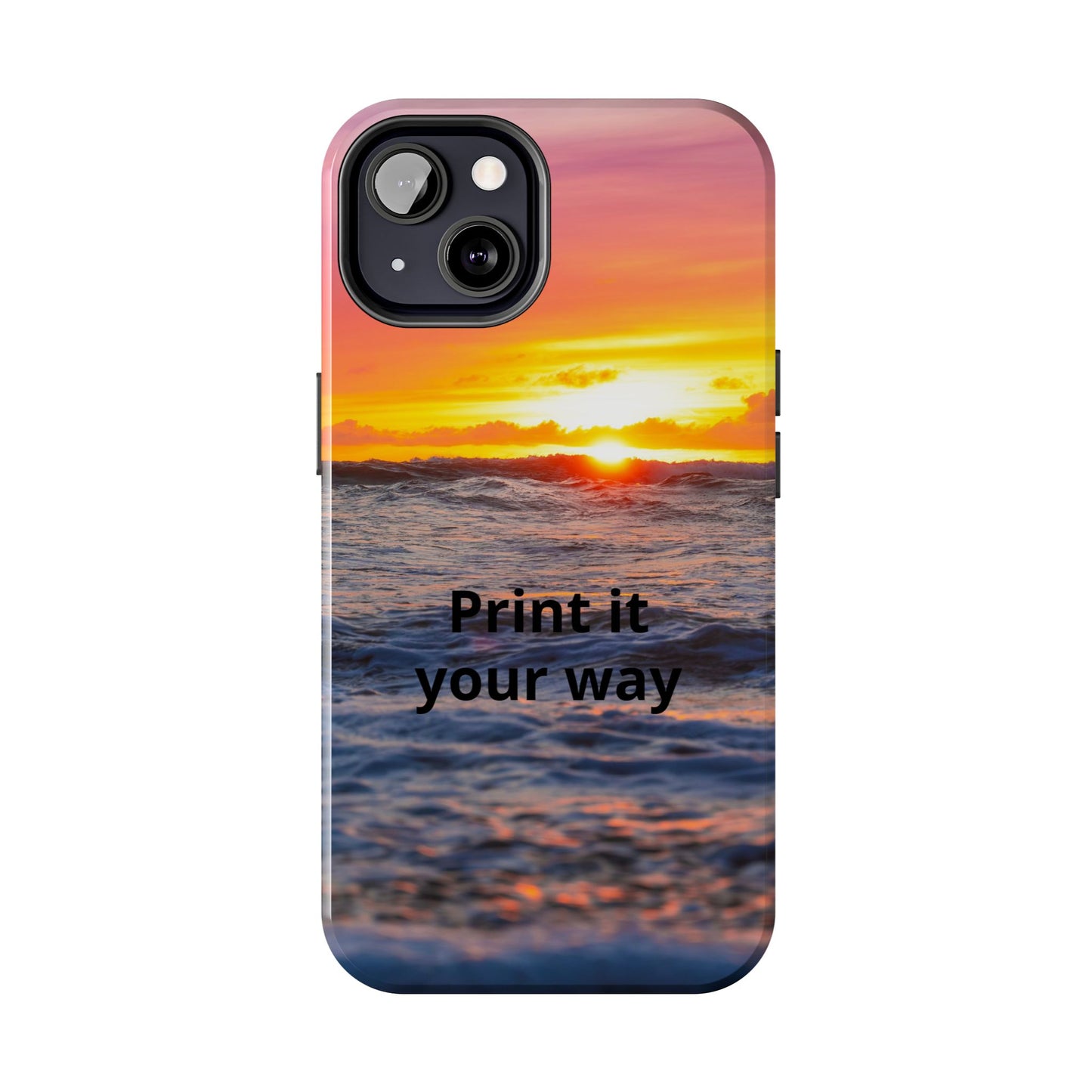 Custom Photo Phone Case — Add Your Own Photo & Text | Personalized iPhone & Samsung Case
