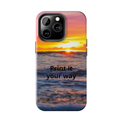 Custom Photo Phone Case — Add Your Own Photo & Text | Personalized iPhone & Samsung Case