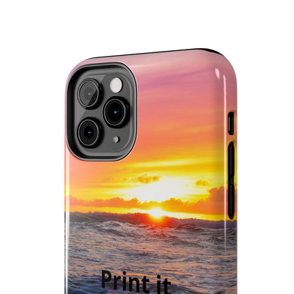 Custom Photo Phone Case — Add Your Own Photo & Text | Personalized iPhone & Samsung Case