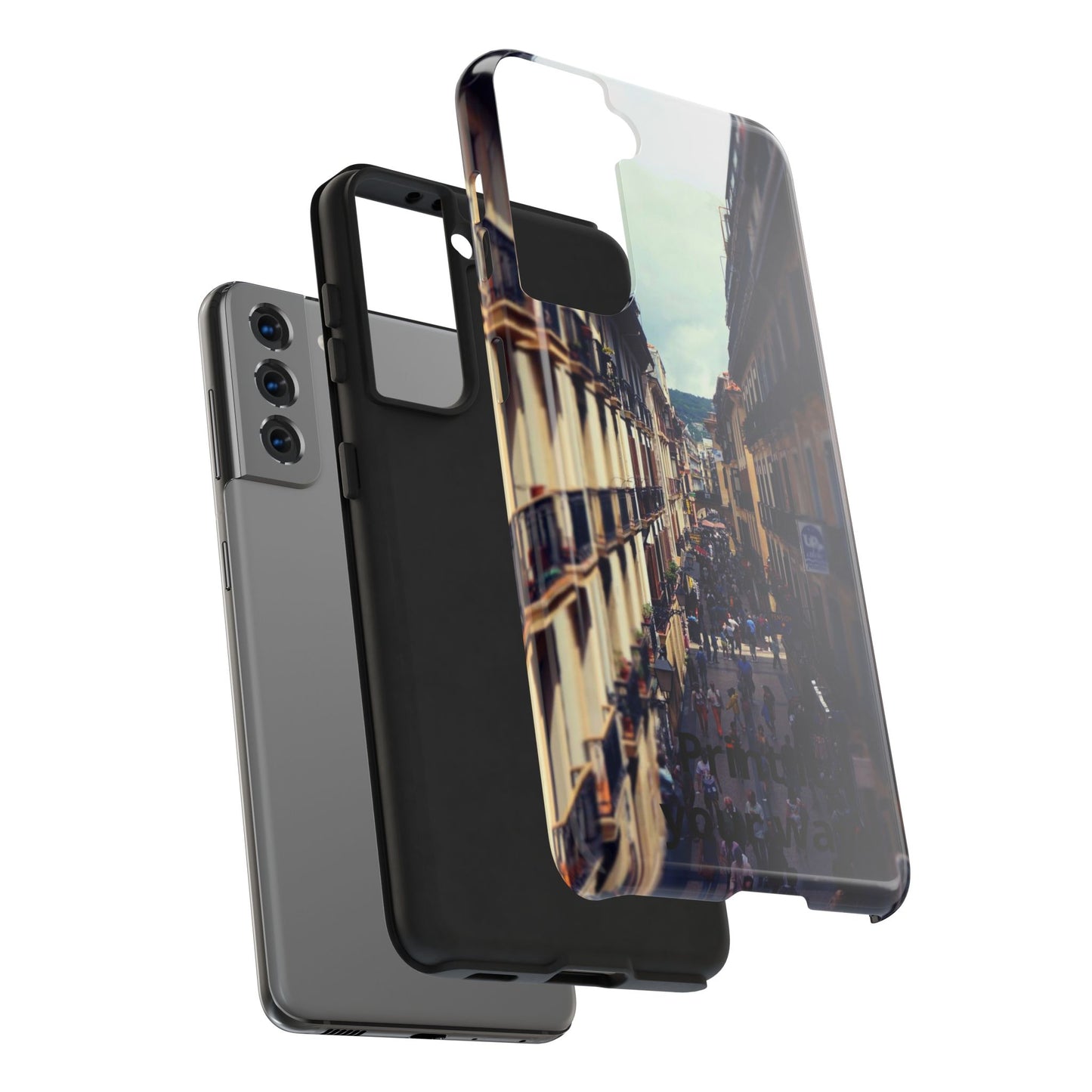Custom Photo Phone Case — Add Your Own Photo & Text | Personalized iPhone & Samsung Case
