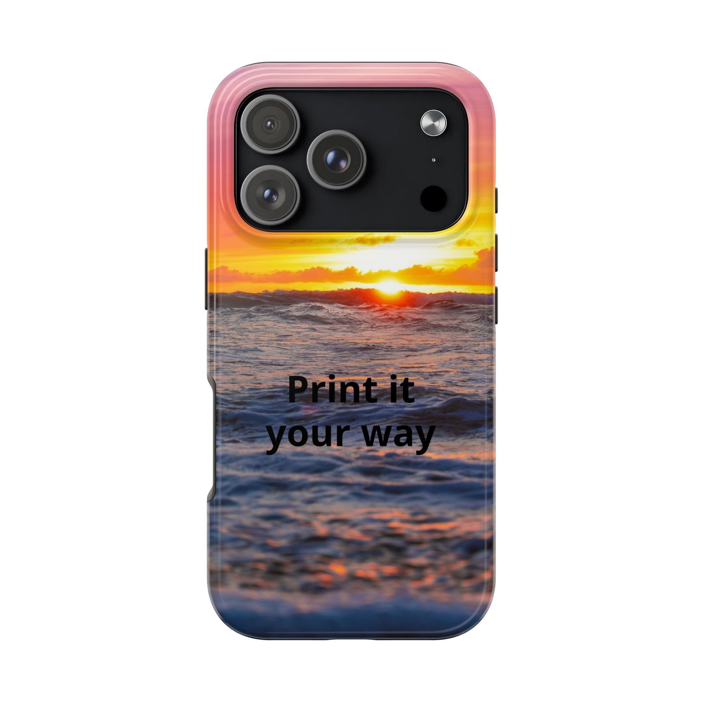 Custom Photo Phone Case — Add Your Own Photo & Text | Personalized iPhone & Samsung Case