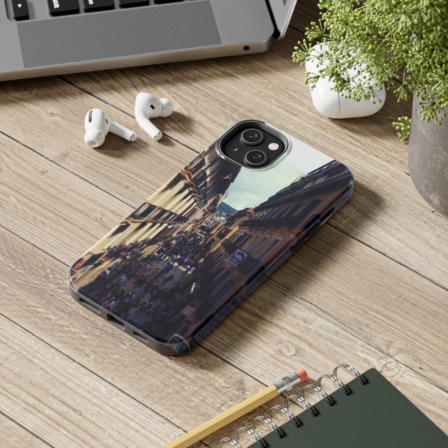 Custom Photo Phone Case — Add Your Own Photo & Text | Personalized iPhone & Samsung Case