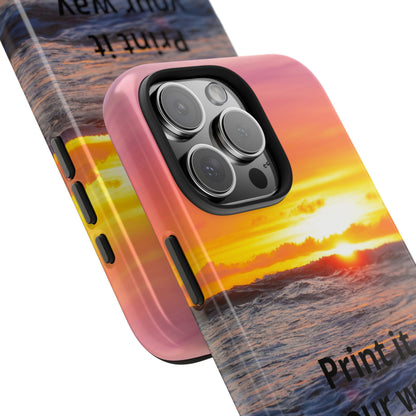 Custom Photo Phone Case — Add Your Own Photo & Text | Personalized iPhone & Samsung Case