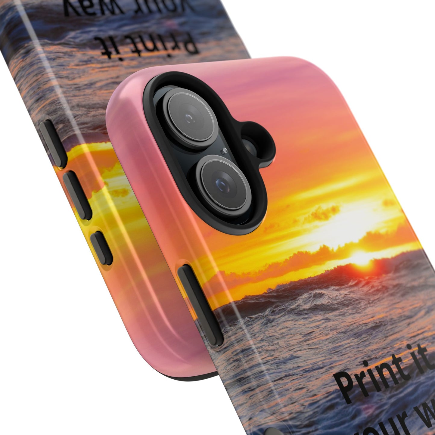 Custom Photo Phone Case — Add Your Own Photo & Text | Personalized iPhone & Samsung Case