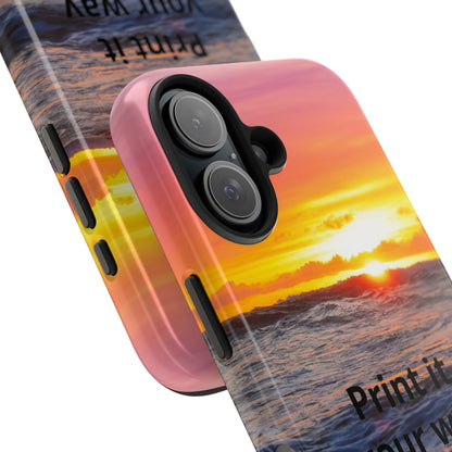 Custom Photo Phone Case — Add Your Own Photo & Text | Personalized iPhone & Samsung Case