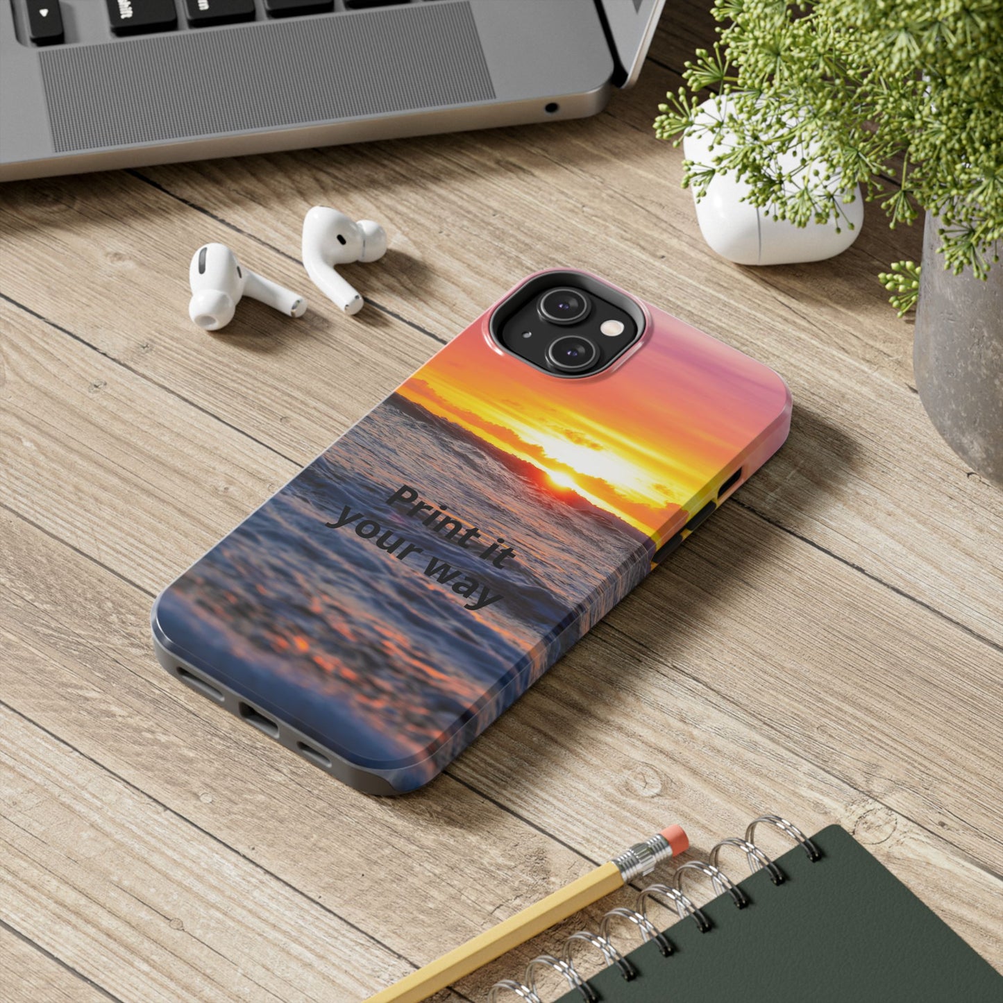Custom Photo Phone Case — Add Your Own Photo & Text | Personalized iPhone & Samsung Case