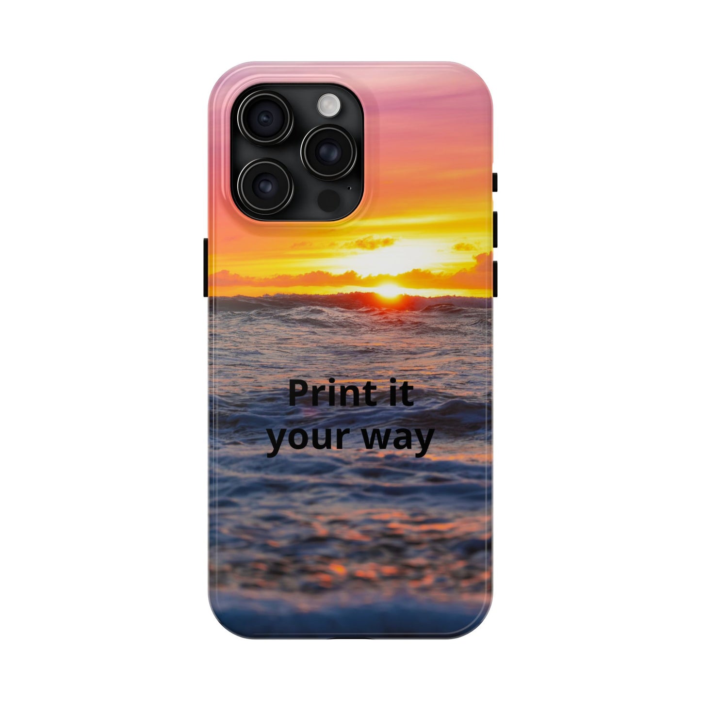 Custom Photo Phone Case — Add Your Own Photo & Text | Personalized iPhone & Samsung Case